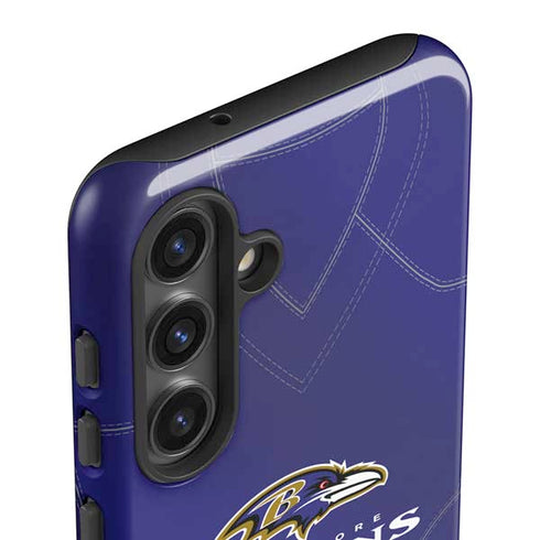 NFL Baltimore Ravens Team Jersey Galaxy S25 Impact Case